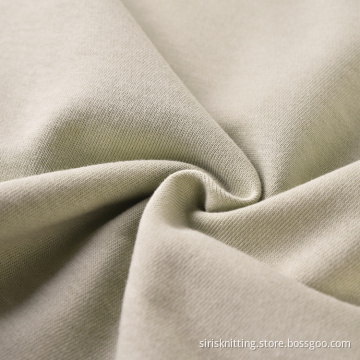 Barn bomull fleece tyg French Terry ekologisk bomull